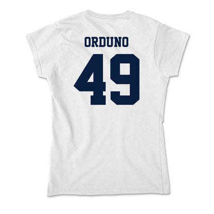 Northern Arizona - NCAA Football : Francisco Orduno - Soft Style Women’s T-Shirt-1