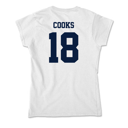 Northern Arizona - NCAA Football : Matthew Cooks - Soft Style Women’s T-Shirt-1