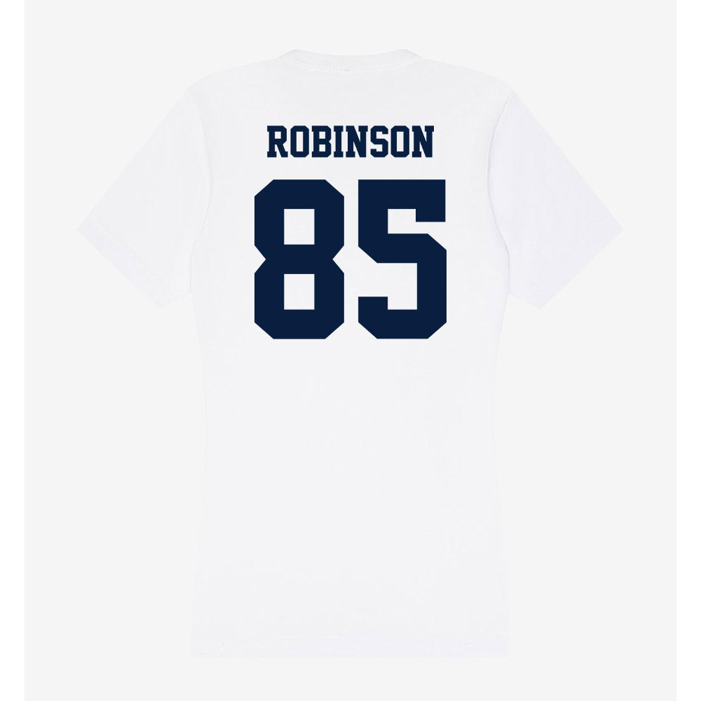 Northern Arizona - NCAA Football : Jaxen Robinson - Women's V-Neck T-Shirt-1