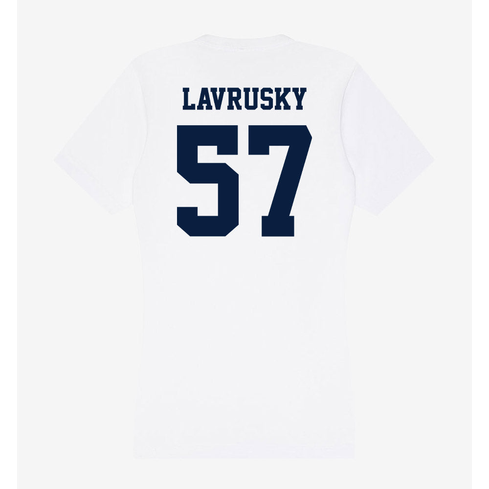 Northern Arizona - NCAA Football : Carter Lavrusky - Women's V-Neck T-Shirt-1