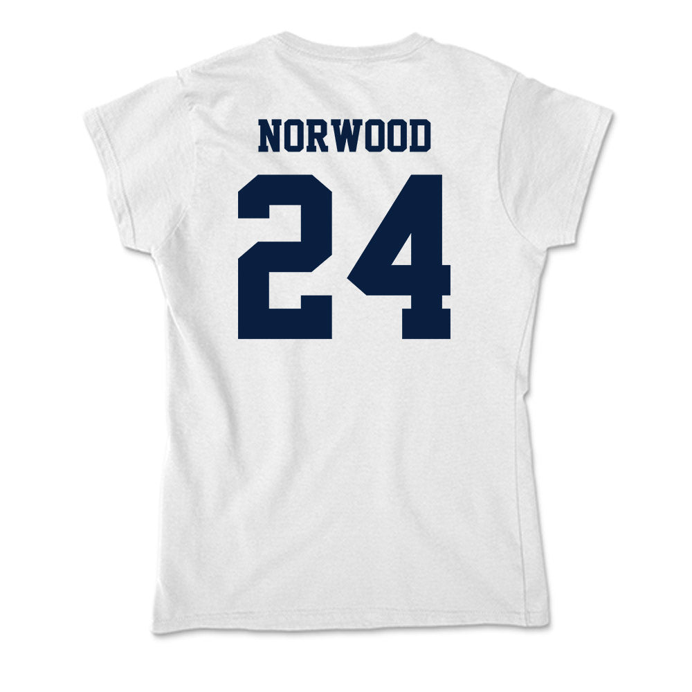 Northern Arizona - NCAA Football : Nehemiah Norwood - Soft Style Women’s T-Shirt-1