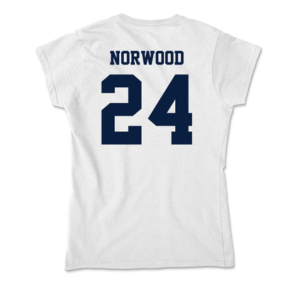 Northern Arizona - NCAA Football : Nehemiah Norwood - Soft Style Women’s T-Shirt-1
