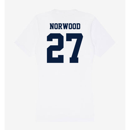Northern Arizona - NCAA Football : Nehemiah Norwood - Women's V-Neck T-Shirt-1