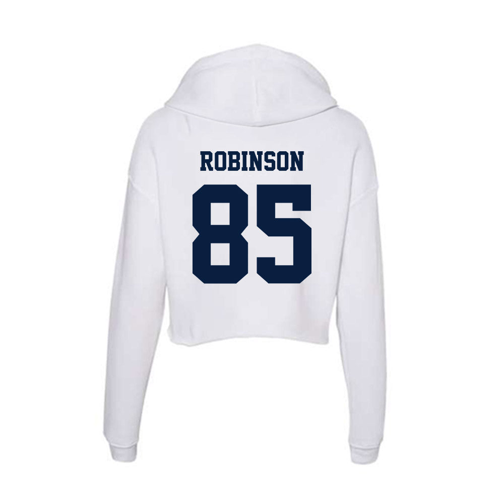 Northern Arizona - NCAA Football : Jaxen Robinson - Women's Crop Fleece Hoodie-1