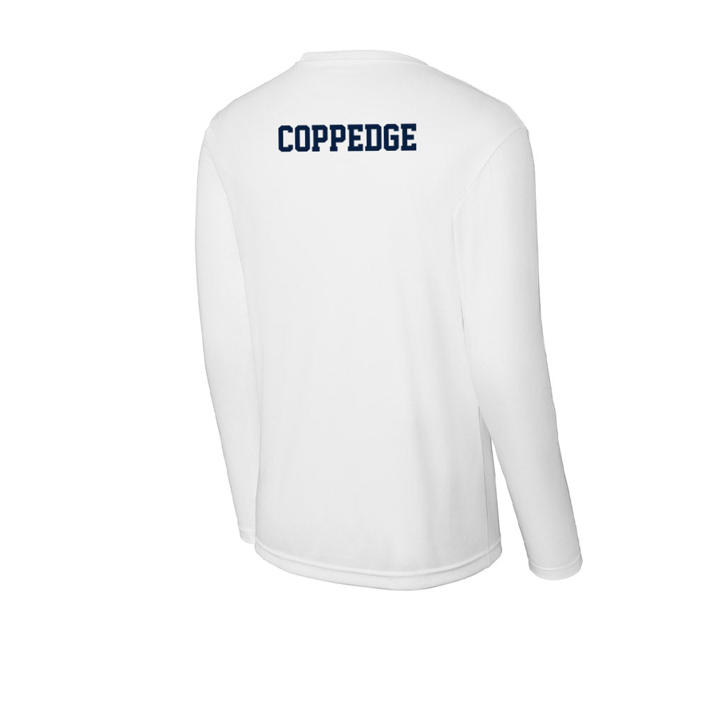 Northern Arizona - NCAA Men's Track & Field : Cole Coppedge - Activewear Long Sleeve T-Shirt-1