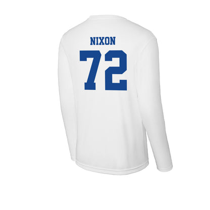 CNU - NCAA Football : Evan Nixon - Activewear Long Sleeve T-Shirt-1