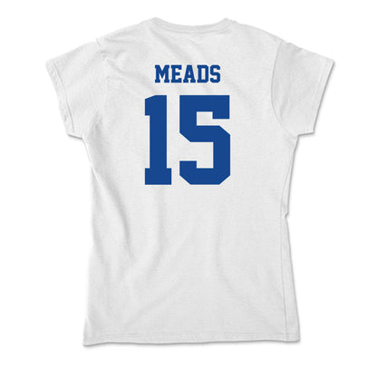 CNU - NCAA Football : Cooper Meads - Soft Style Women’s T-Shirt-1