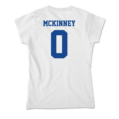 CNU - NCAA Men's Lacrosse : Noah McKinney - Soft Style Women’s T-Shirt-1