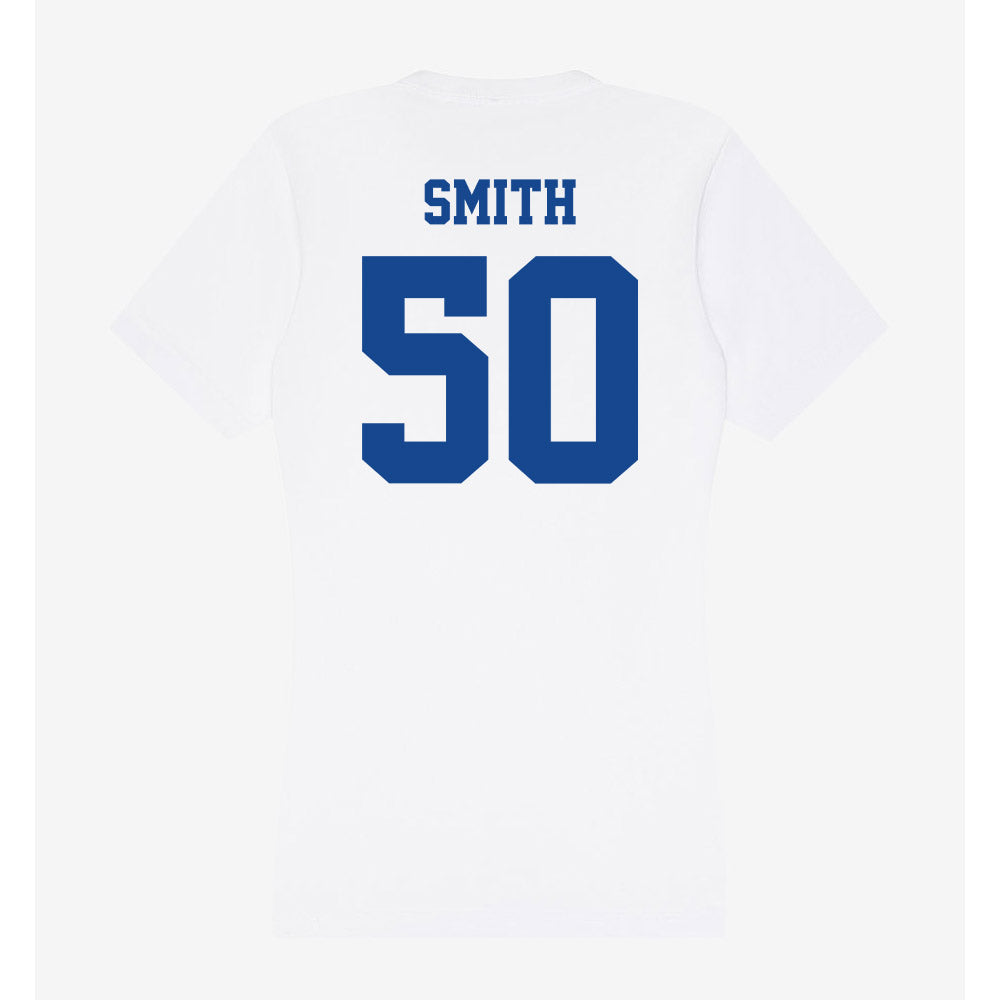 CNU - NCAA Football : Bryson Smith - Women's V-Neck T-Shirt-1