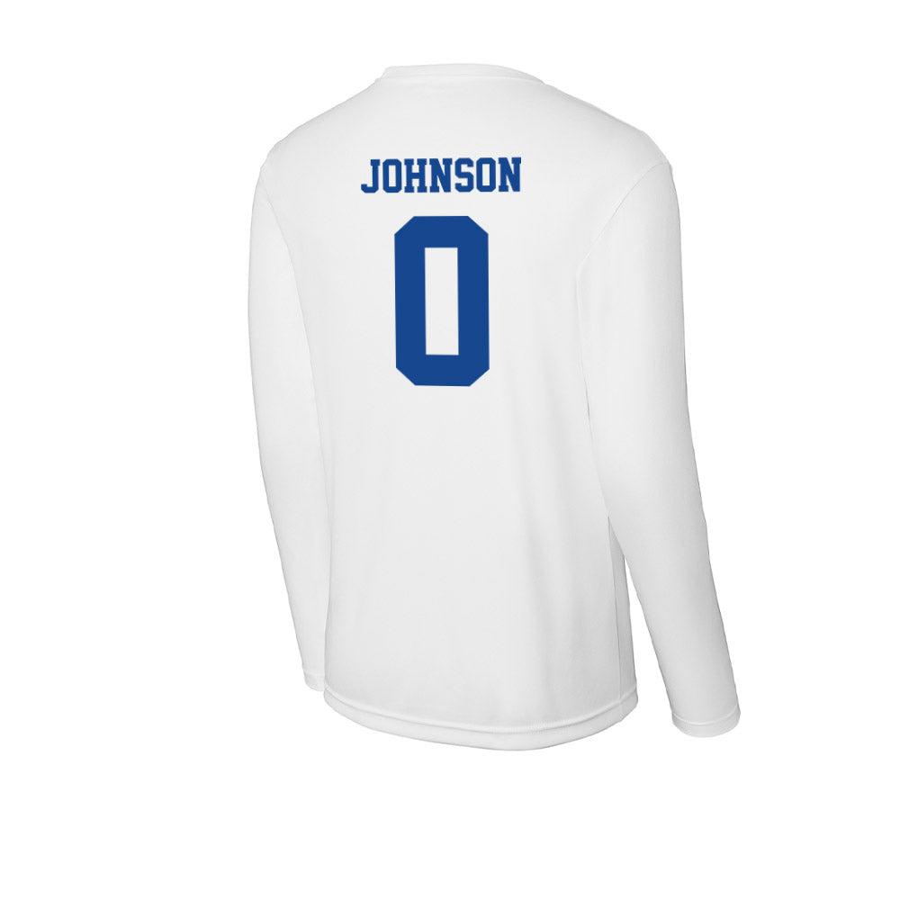 CNU - NCAA Men's Soccer : Caleb Johnson - Activewear Long Sleeve T-Shirt-1
