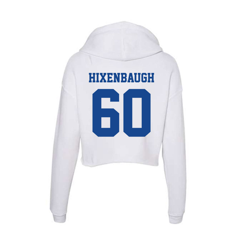 CNU - NCAA Football : Kole Hixenbaugh - Women's Crop Fleece Hoodie-1