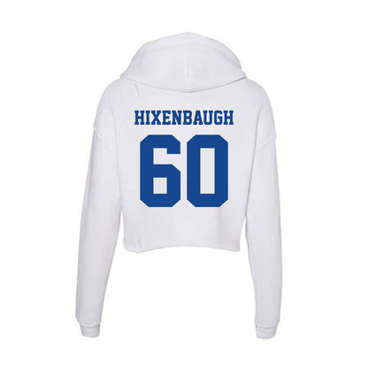 CNU - NCAA Football : Kole Hixenbaugh - Women's Crop Fleece Hoodie-1
