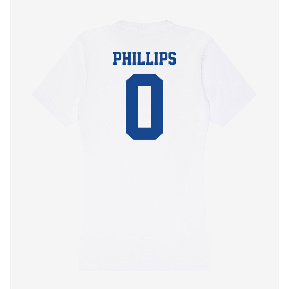 CNU - NCAA Football : Thomas Phillips - Women's V-Neck T-Shirt-1