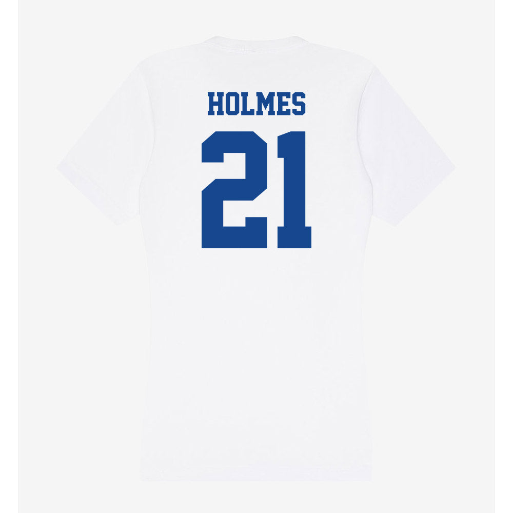 CNU - NCAA Football : Jaden Holmes - Women's V-Neck T-Shirt-1