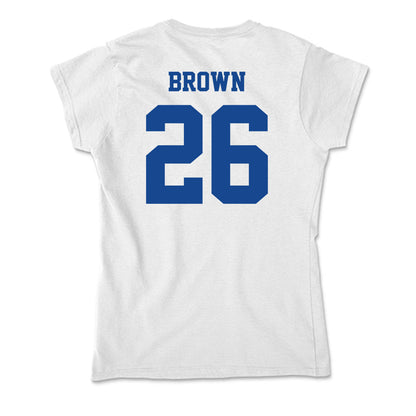 CNU - NCAA Football : Zaliak Brown - Soft Style Women’s T-Shirt-1