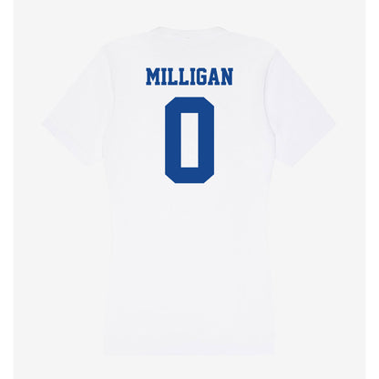 CNU - NCAA Men's Lacrosse : Ryan Milligan - Women's V-Neck T-Shirt-1