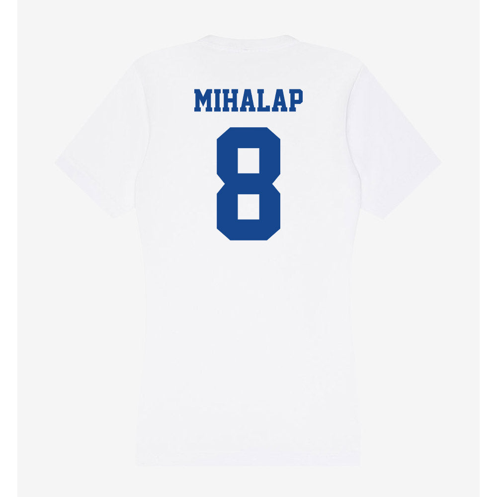 CNU - NCAA Football : Isaak Mihalap - Women's V-Neck T-Shirt-1