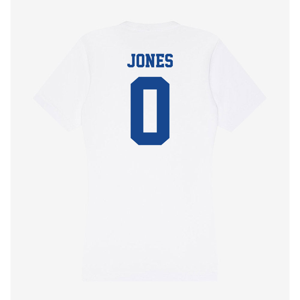 CNU - NCAA Football : Rico Jones - Women's V-Neck T-Shirt-1