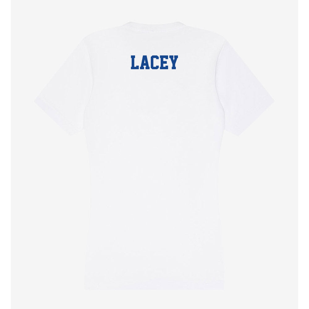 CNU - NCAA Cheerleading : Jasmine Lacey - Women's V-Neck T-Shirt-1