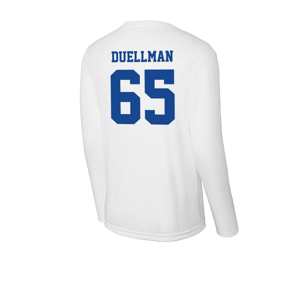CNU - NCAA Football : Chris Duellman - Activewear Long Sleeve T-Shirt-1