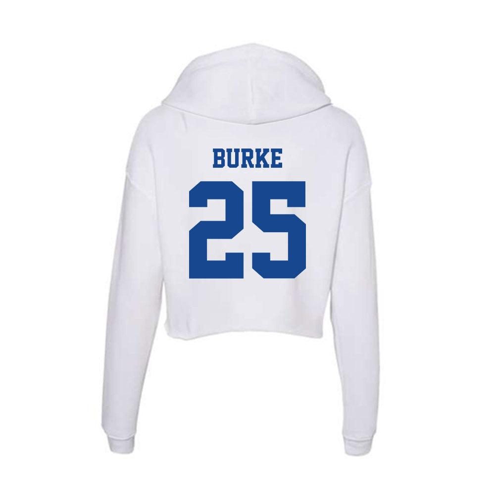 CNU - NCAA Women's Lacrosse : Annabella Burke - Women's Crop Fleece Hoodie-1
