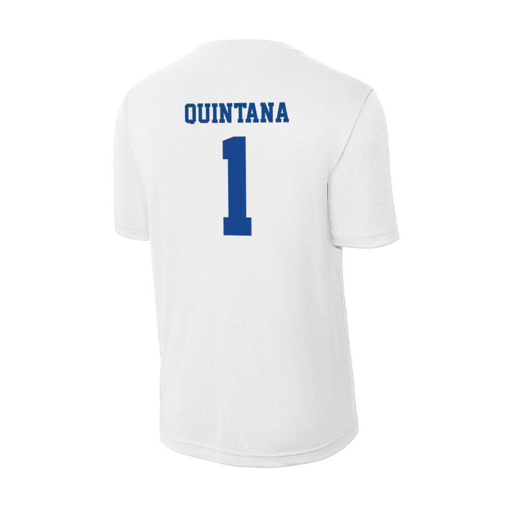 CNU - NCAA Men's Lacrosse : Sebastian Quintana - Activewear T-Shirt-1