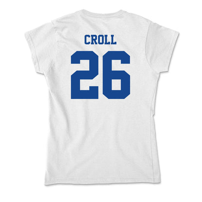 CNU - NCAA Baseball : Gus Croll - Soft Style Women’s T-Shirt-1