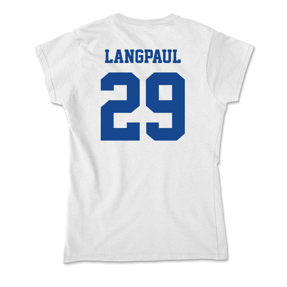 CNU - NCAA Football : Chase Langpaul - Soft Style Women’s T-Shirt-1