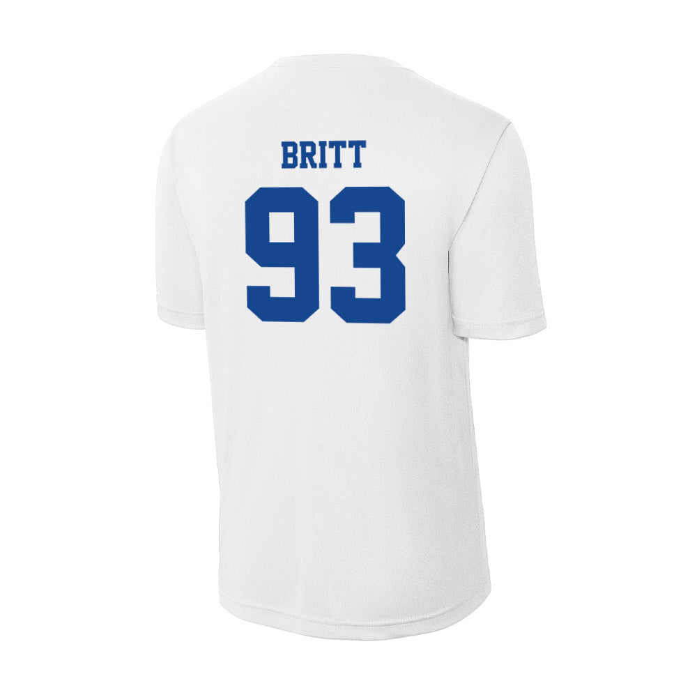 CNU - NCAA Football : Jaylen Britt - Activewear T-Shirt-1