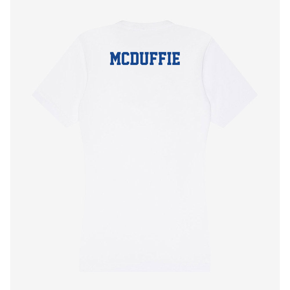 CNU - NCAA Cheerleading : Kristana McDuffie - Classic Shersey Women's V-Neck T-Shirt-1