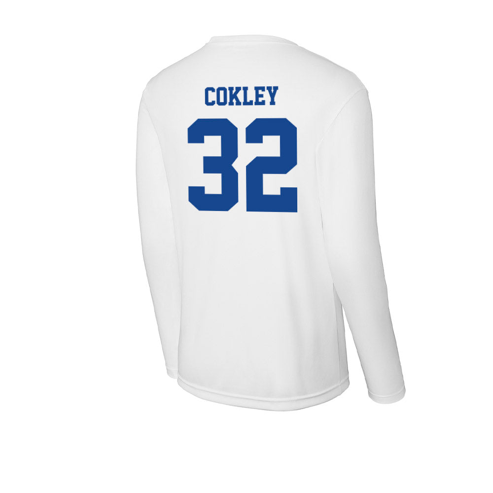 CNU - NCAA Football : Jordan Cokley - Activewear Long Sleeve T-Shirt-1