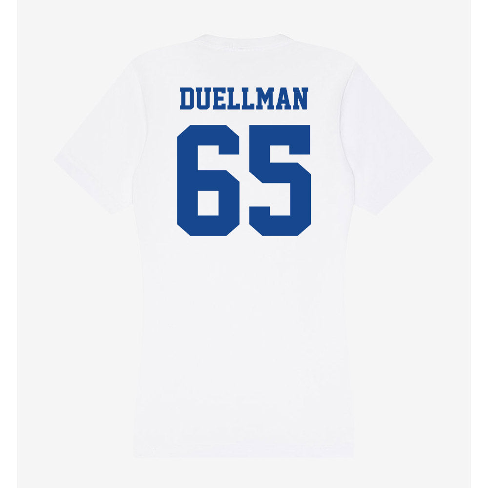 CNU - NCAA Football : Chris Duellman - Women's V-Neck T-Shirt-1