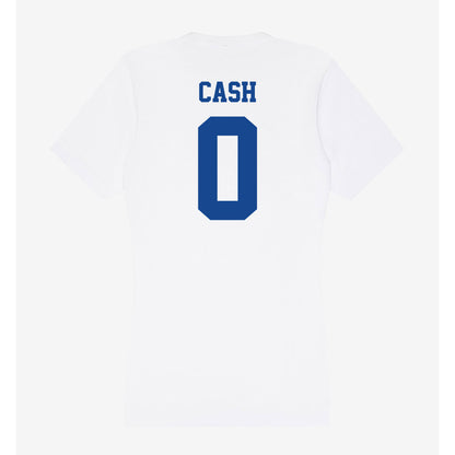 CNU - NCAA Football : Khaleed Cash - Women's V-Neck T-Shirt-1