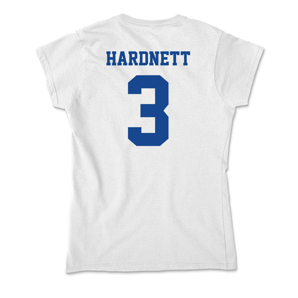 CNU - NCAA Men's Lacrosse : Jayden Hardnett - Soft Style Women’s T-Shirt-1