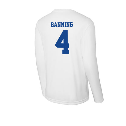 CNU - NCAA Football : Bryce Banning - Activewear Long Sleeve T-Shirt-1