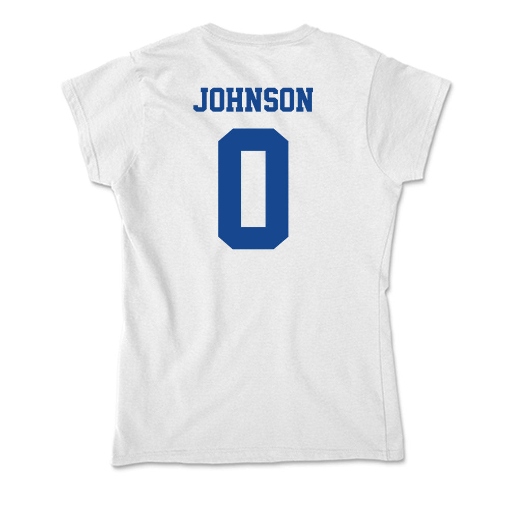 CNU - NCAA Men's Soccer : Caleb Johnson - Soft Style Women’s T-Shirt-1