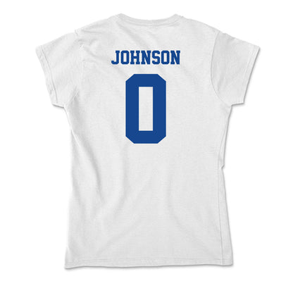 CNU - NCAA Men's Soccer : Caleb Johnson - Soft Style Women’s T-Shirt-1