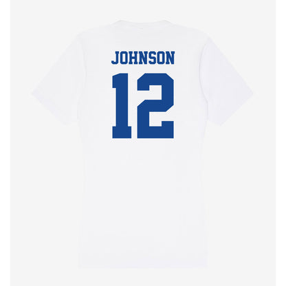 CNU - NCAA Football : Tahir Johnson - Women's V-Neck T-Shirt-1