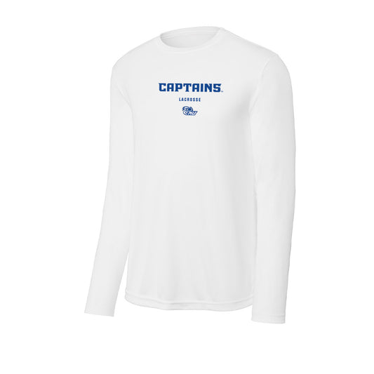 CNU - NCAA Men's Lacrosse : Jacob Stromberg - Classic Shersey Activewear Long Sleeve T-Shirt-0
