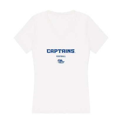 CNU - NCAA Football : Gunner White - Women's V-Neck T-Shirt-0