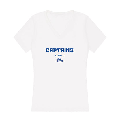 CNU - NCAA Baseball : Gus Croll - Women's V-Neck T-Shirt-0