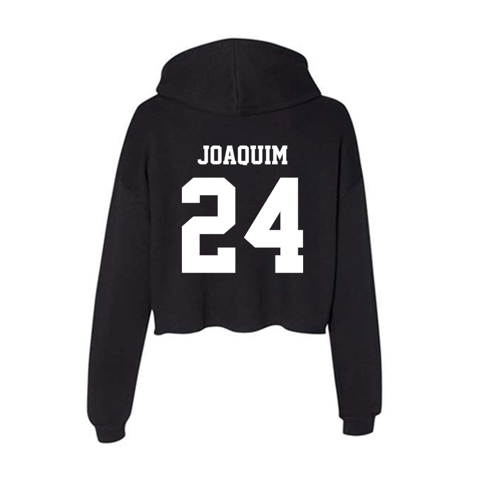 New Mexico - NCAA Women's Basketball : Jessie Joaquim - Women's Crop Fleece Hoodie-1