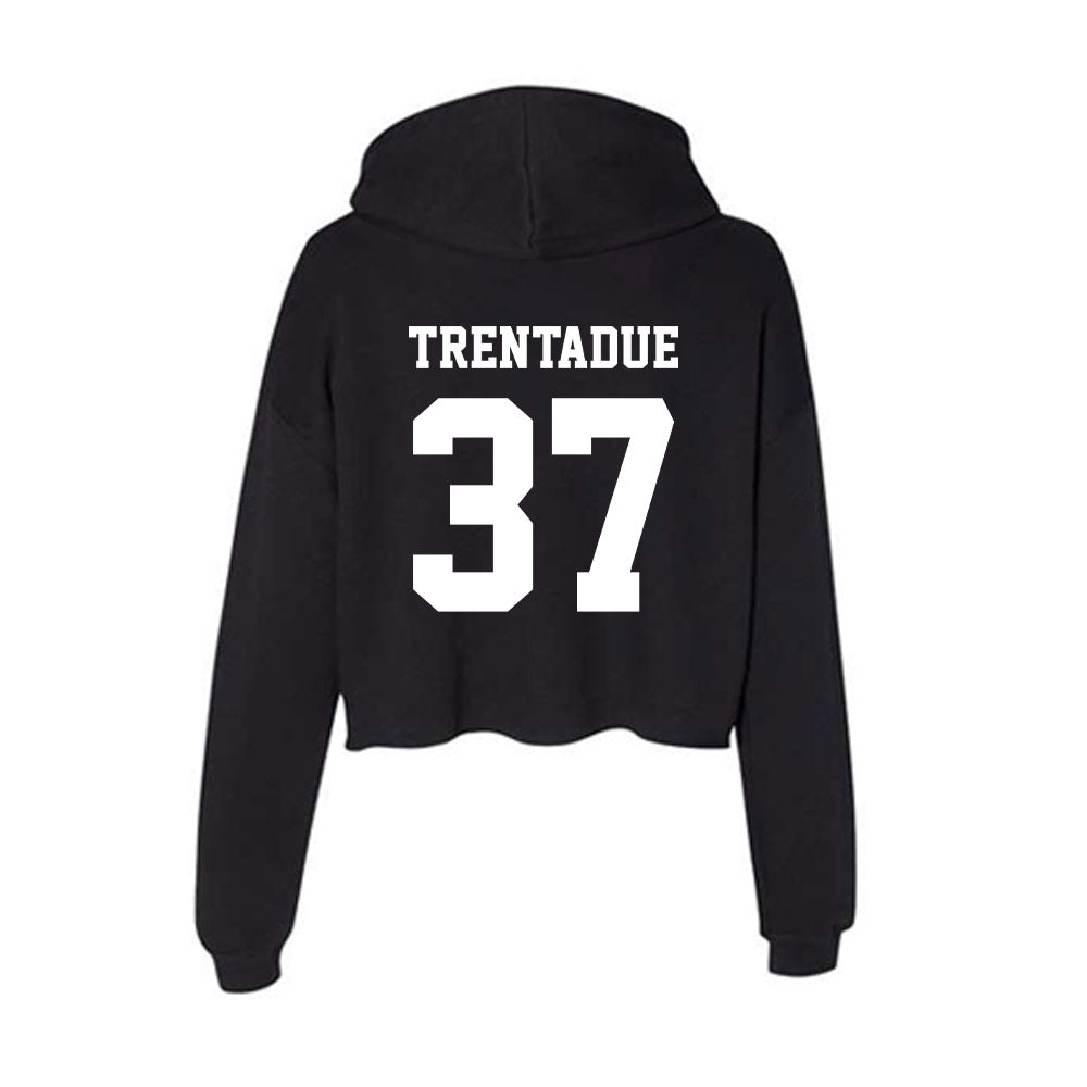 New Mexico - NCAA Football : Johnathan Trentadue - Women's Crop Fleece Hoodie-1