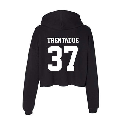 New Mexico - NCAA Football : Johnathan Trentadue - Women's Crop Fleece Hoodie-1