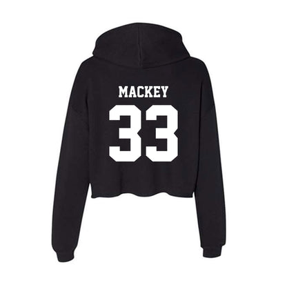 New Mexico - NCAA Women's Soccer : Kylee Mackey - Women's Crop Fleece Hooded Sweatshirt-1