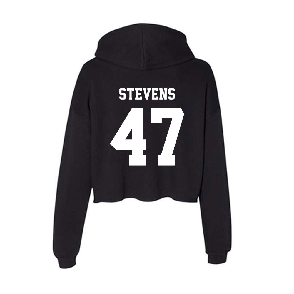 New Mexico - NCAA Football : Marcus Stevens - Women's Crop Fleece Hoodie-1