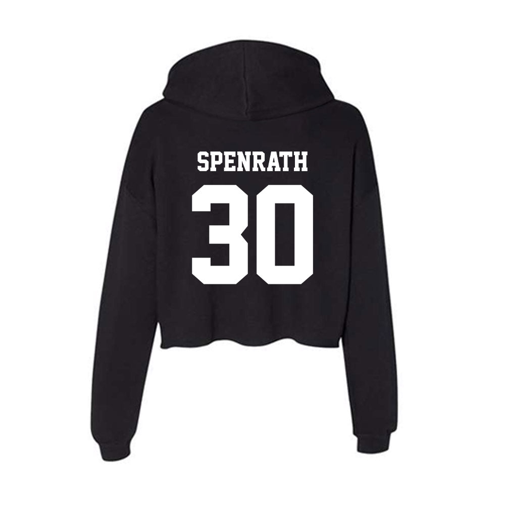 New Mexico - NCAA Baseball : Reed Spenrath - Women's Crop Fleece Hoodie-1