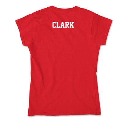 New Mexico - NCAA Men's Golf : Johnnie Clark - Soft Style Women’s T-Shirt-1