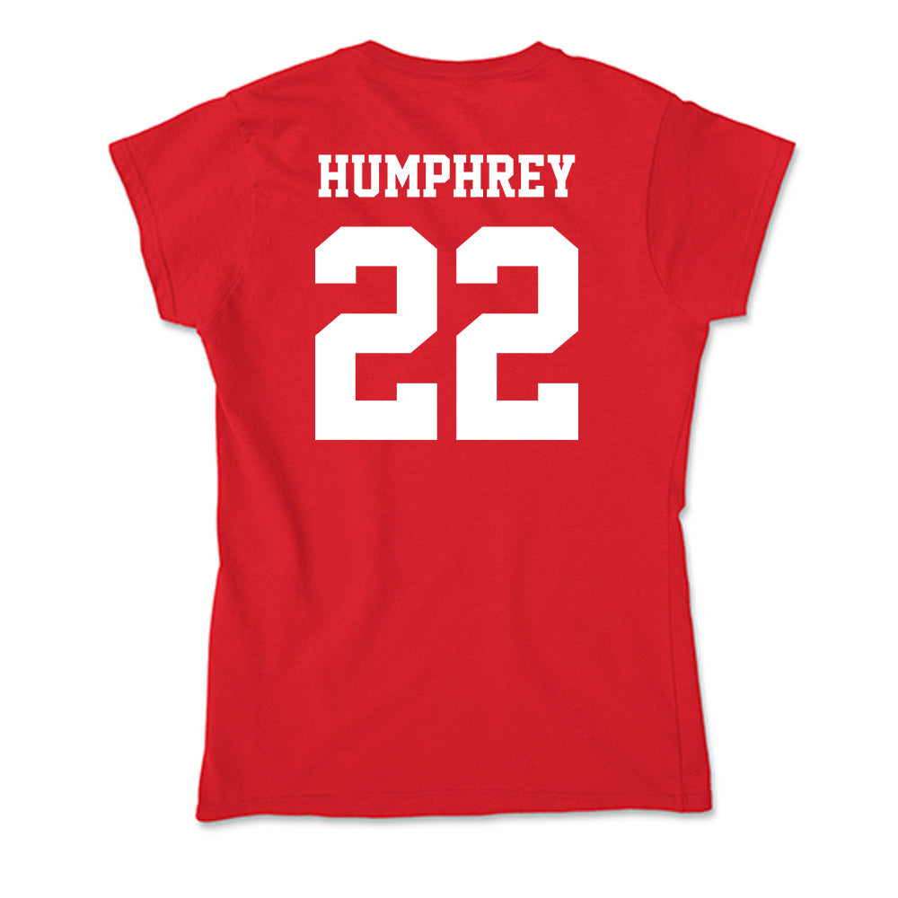 New Mexico - NCAA Football : Scottre Humphrey - Soft Style Women’s T-Shirt-1
