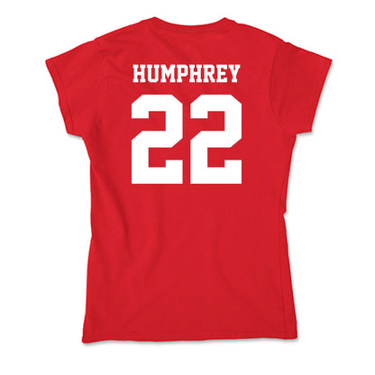 New Mexico - NCAA Football : Scottre Humphrey - Soft Style Women’s T-Shirt-1
